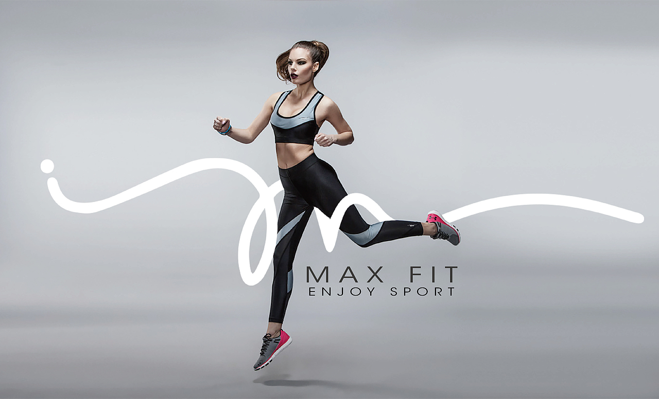 Maxfit运动健身品牌VI及空间延伸