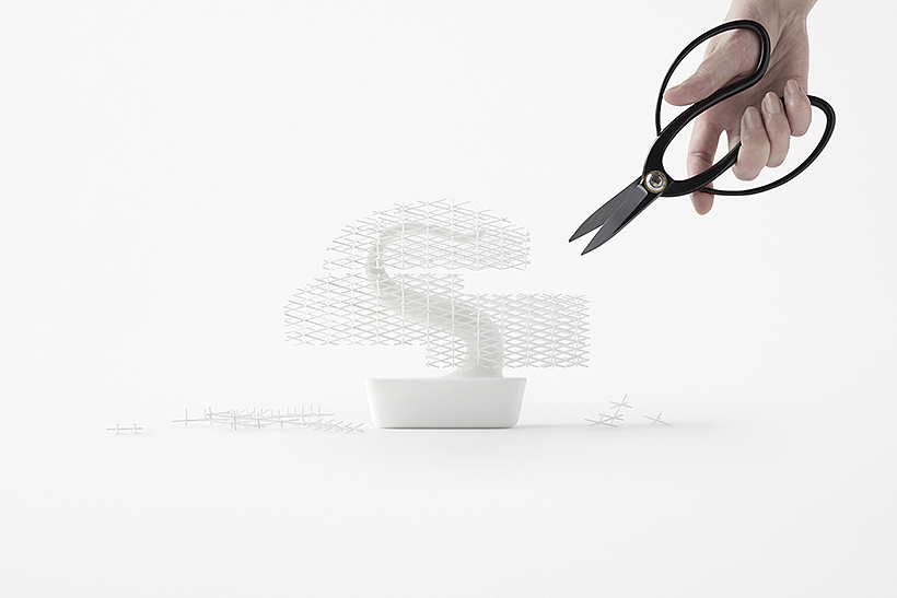 #nendo# grid-bonsai 网格盆景