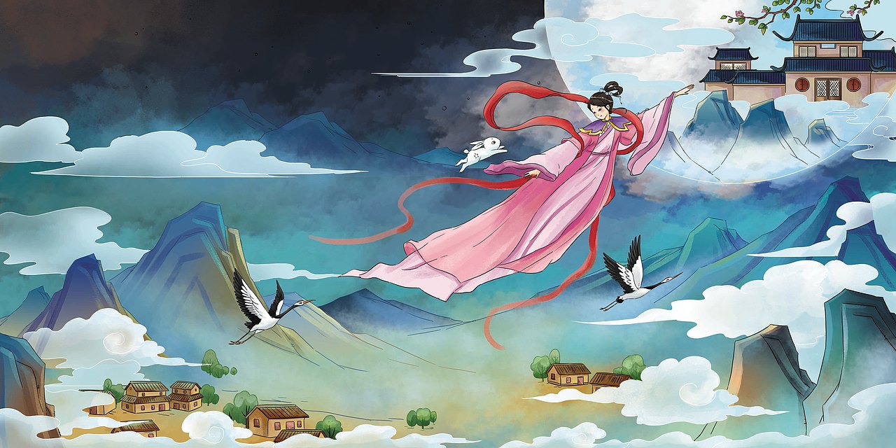 古风插图（图ZMzE3NjMzODY4） - 商业插画 - 站酷设计师简单兰原创素材 - 站酷ZCOOL