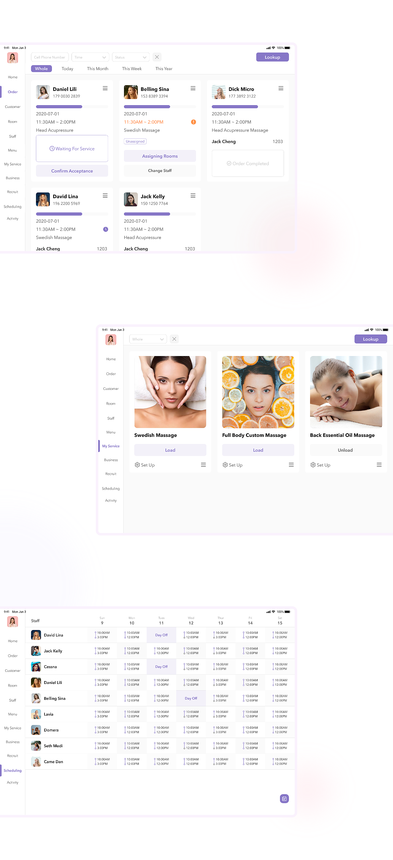 LETSGO-美容服务App多平台设计（图ZMjU4NzAzOTgw） - APP界面 - 站酷设计师付不浪原创素材 - 站酷ZCOOL