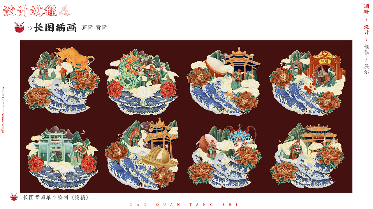 “南拳唐狮”海丰麒麟舞民俗文化视觉设计