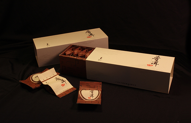 《竹下蝉声》普洱茶包装