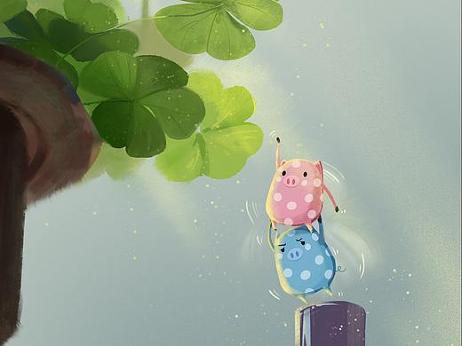 6月香薰插画