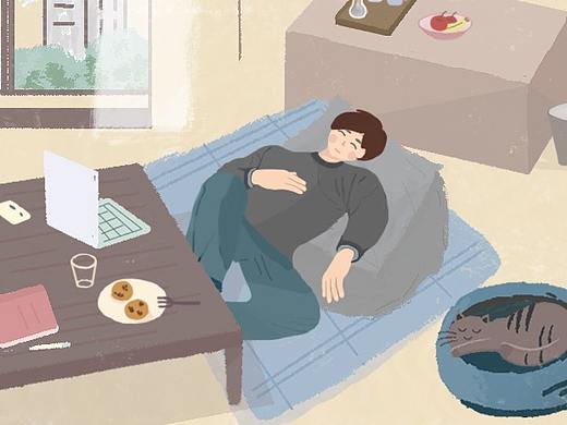 周末小时光，有猫有你（个人主页-ZMzA5NTU4NjQ=） - 创作习作 - 站酷设计师Joannkk原创素材 - 站酷ZCOOL