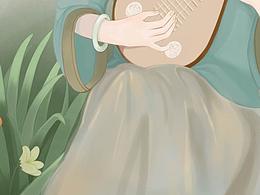 低眉信手續(xù)續(xù)彈