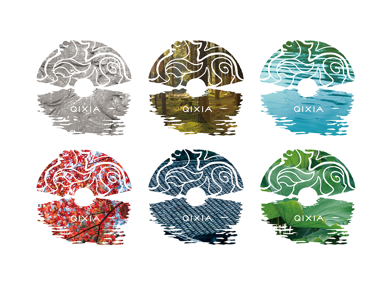 南京栖霞旅游LOGO参赛作品（图ZMTI0NDUwOTgw） - Logo - 站酷设计师竹一昇三原创素材 - 站酷ZCOOL