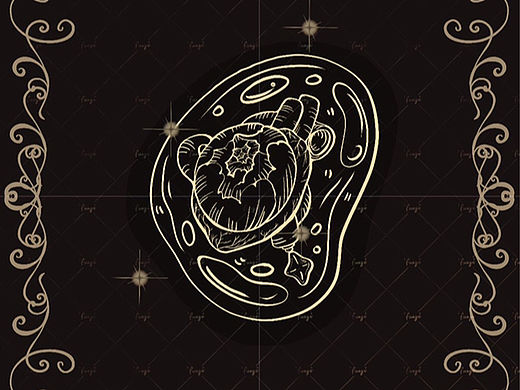 logo｜火漆｜图案设计｜花心脏
