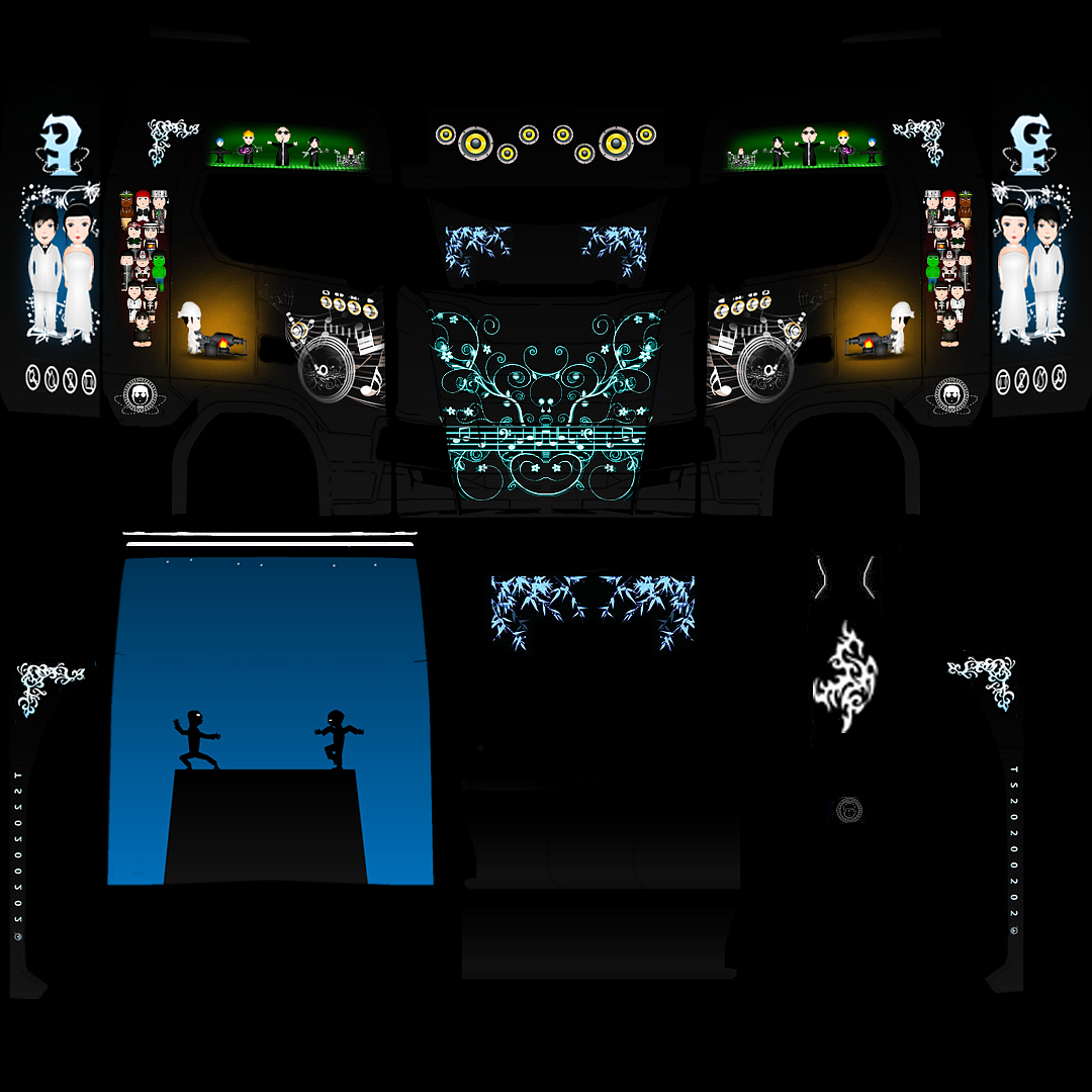 欧洲卡车模拟器3 手游版 自制 插画 涂装（图ZMzY0NzMyODQw） - 创作习作 - 站酷设计师灬峰灬原创素材 - 站酷ZCOOL