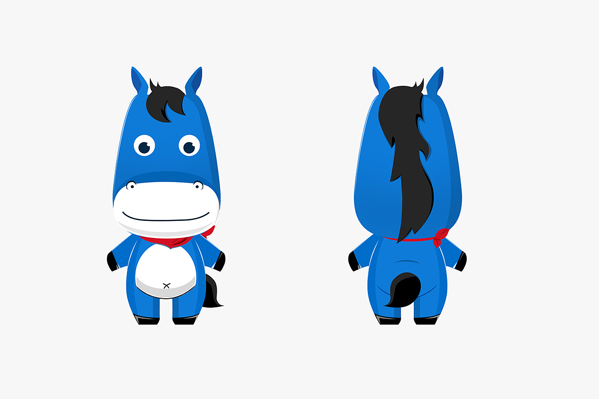 吉祥物——关于马|平面|ip形象|pigrabbit_原创作品-站酷zcool