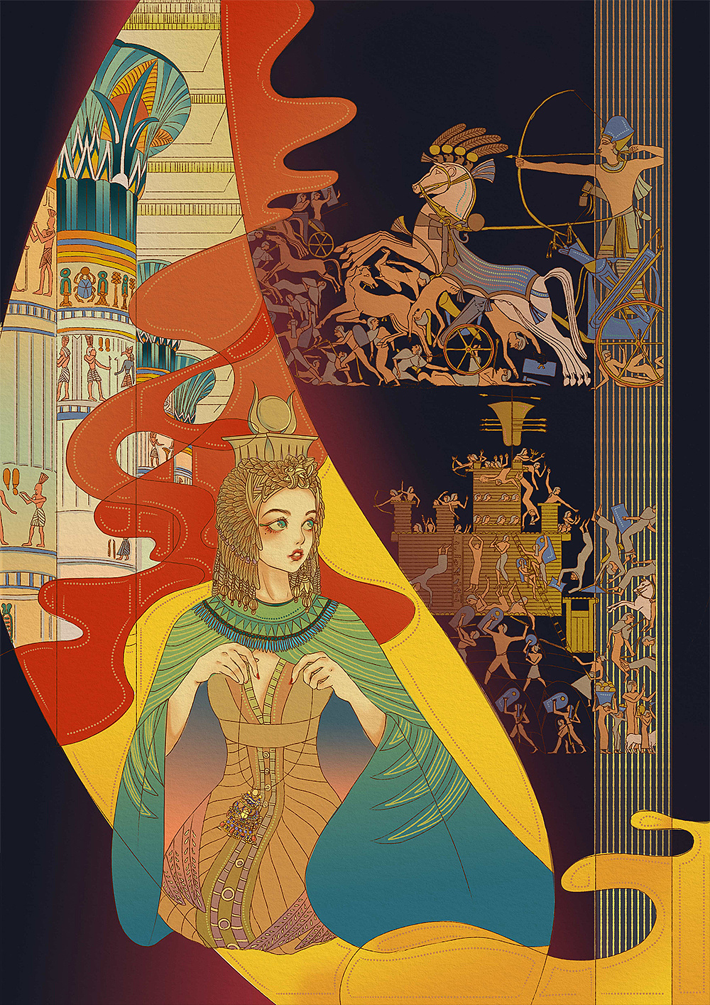 《光时纪》插画系列-埃及