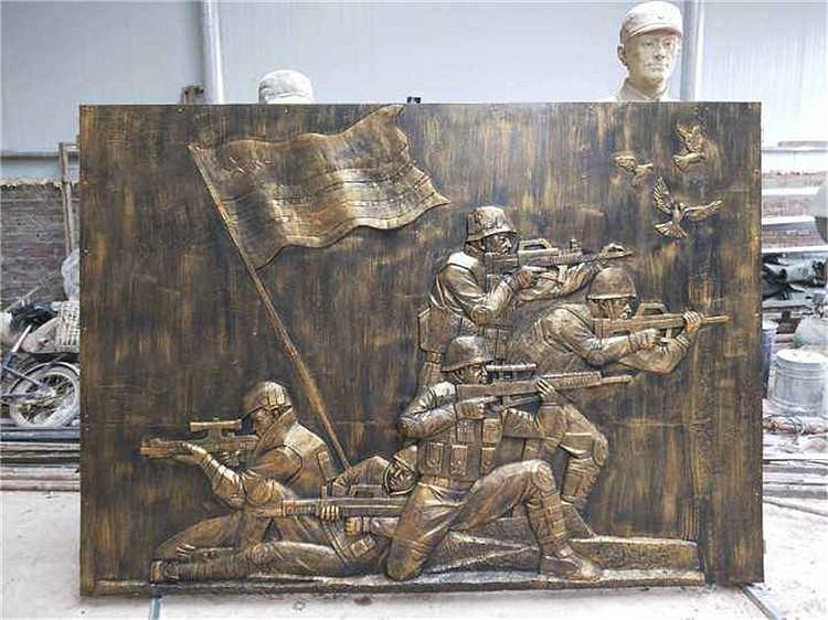 军事题材浮雕设计,军事题材浮雕设计公司,军事题材浮雕