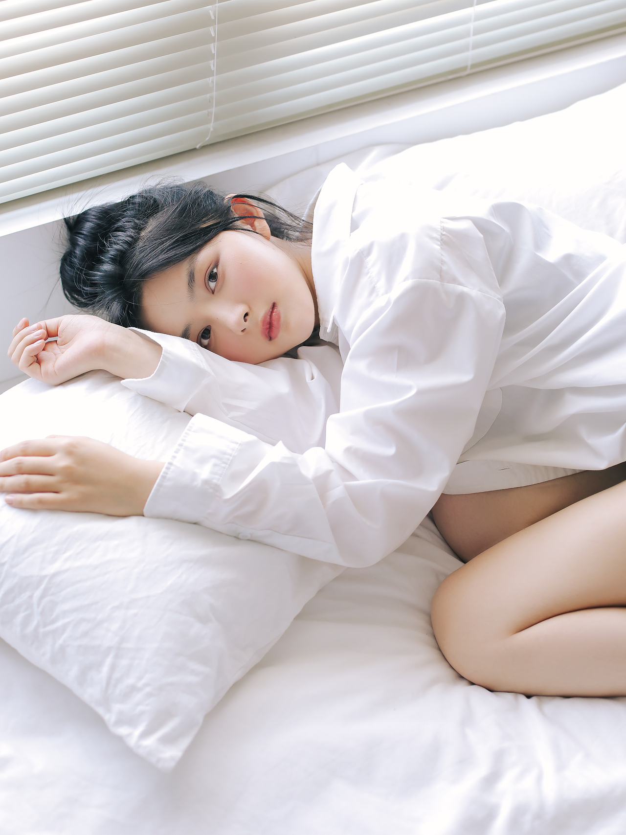 早睡早起，养成白皙牛奶肌🥛（图ZMjY1ODU4NzAw） - 人像摄影 - 站酷设计师宏赟同学原创素材 - 站酷ZCOOL
