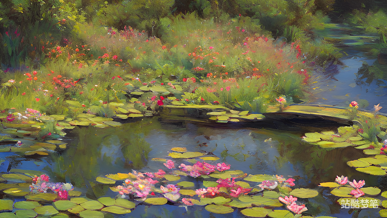 #站酷梦笔#花园