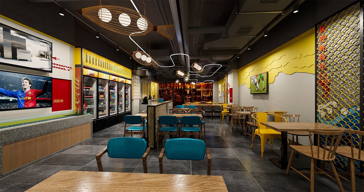 小海鲜烧烤店装修长沙蚝将军小海鲜连锁