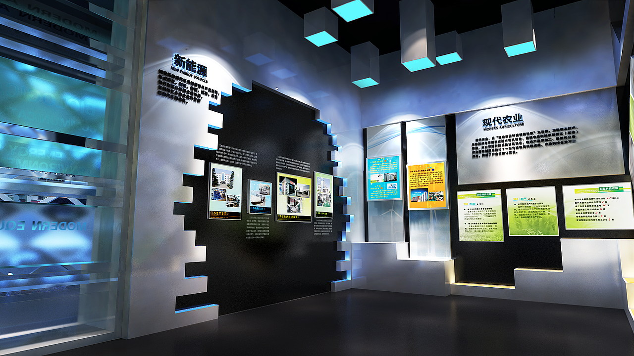 科创园展览馆|空间|展陈设计|螺丝钉_原创作品-站酷zcool