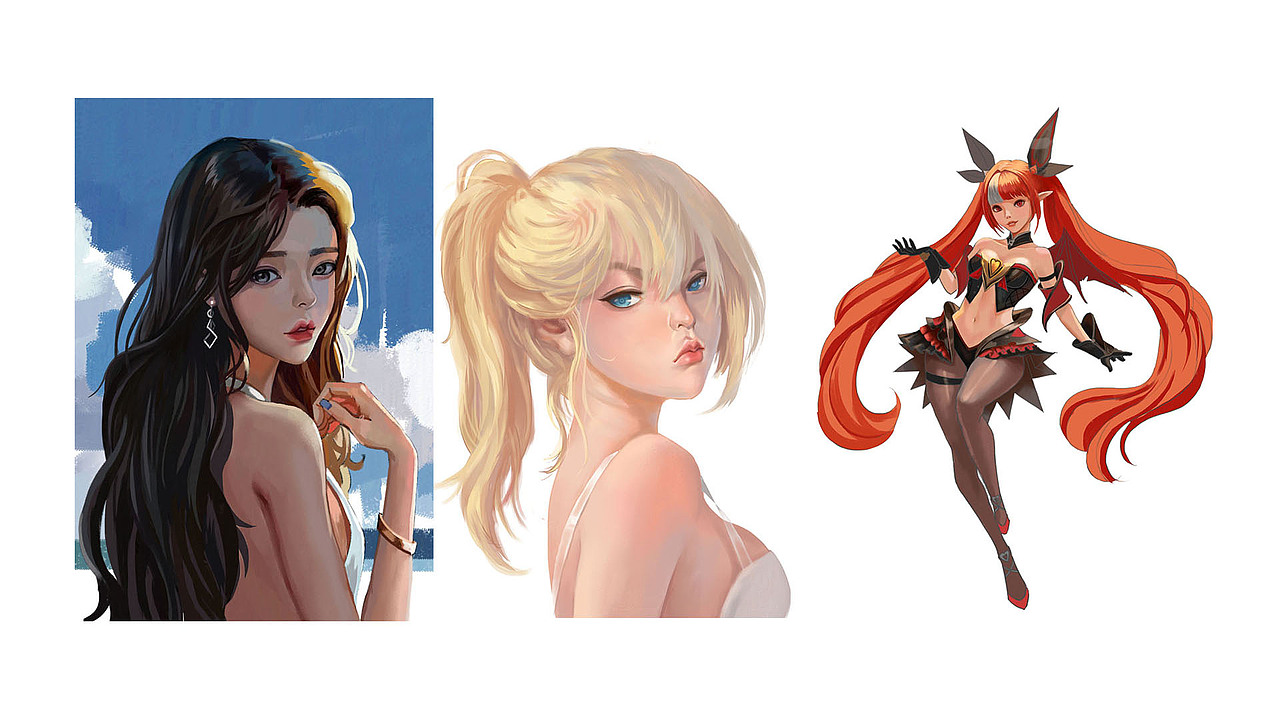 近几个月临摹的一些作品