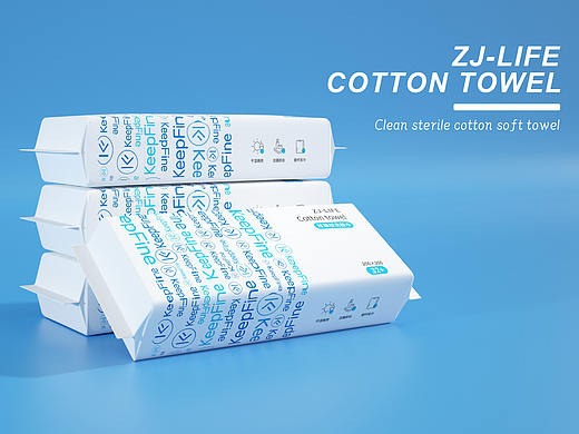 珍珠纹柔肤巾拍摄建模设计详情(第四套)