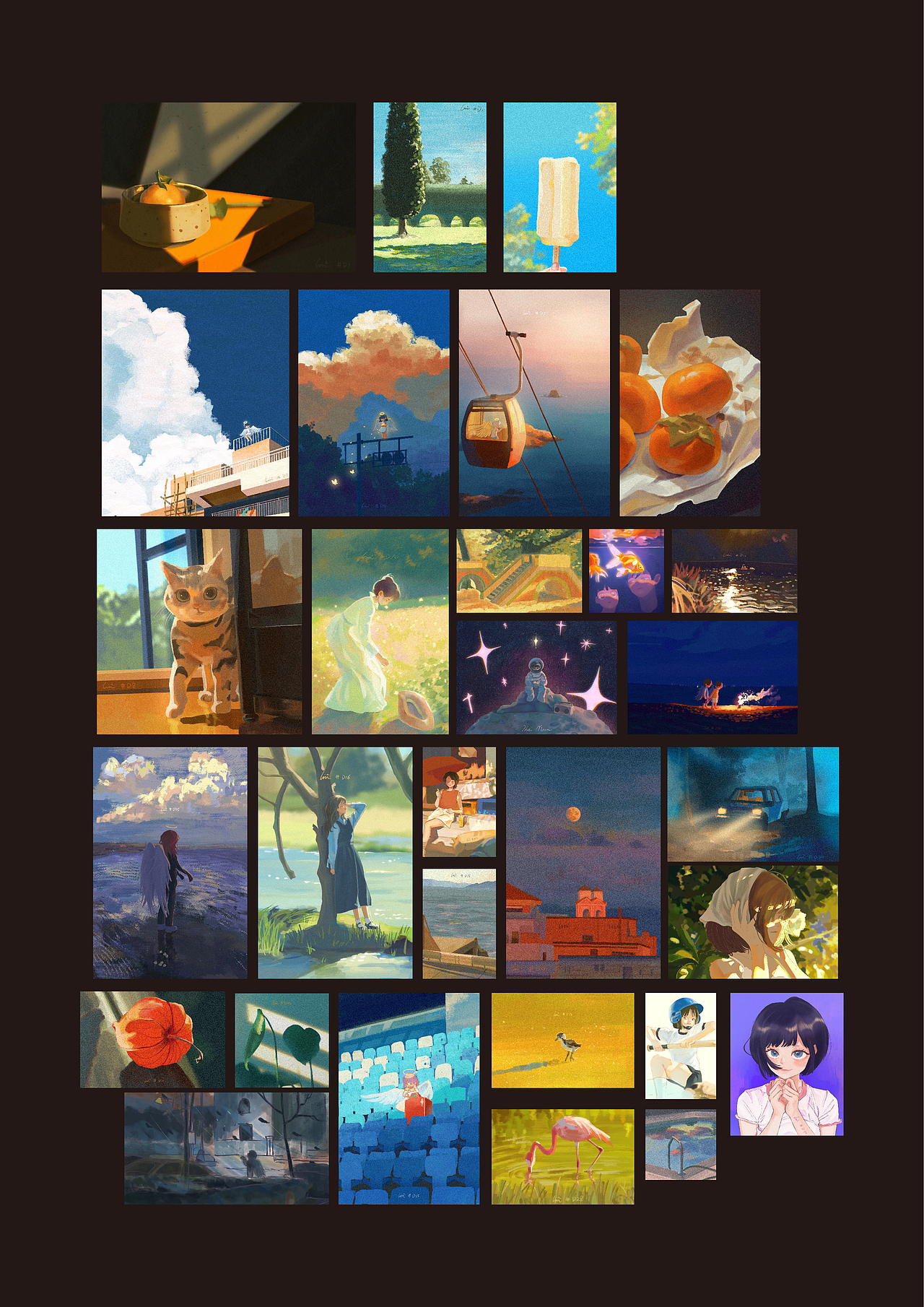 色彩60天打卡挑戰(zhàn)-六期（圖ZMjkxMTEzNDQ0） - 創(chuàng)作習作 - 站酷設計師川莽莽原創(chuàng)素材 - 站酷ZCOOL