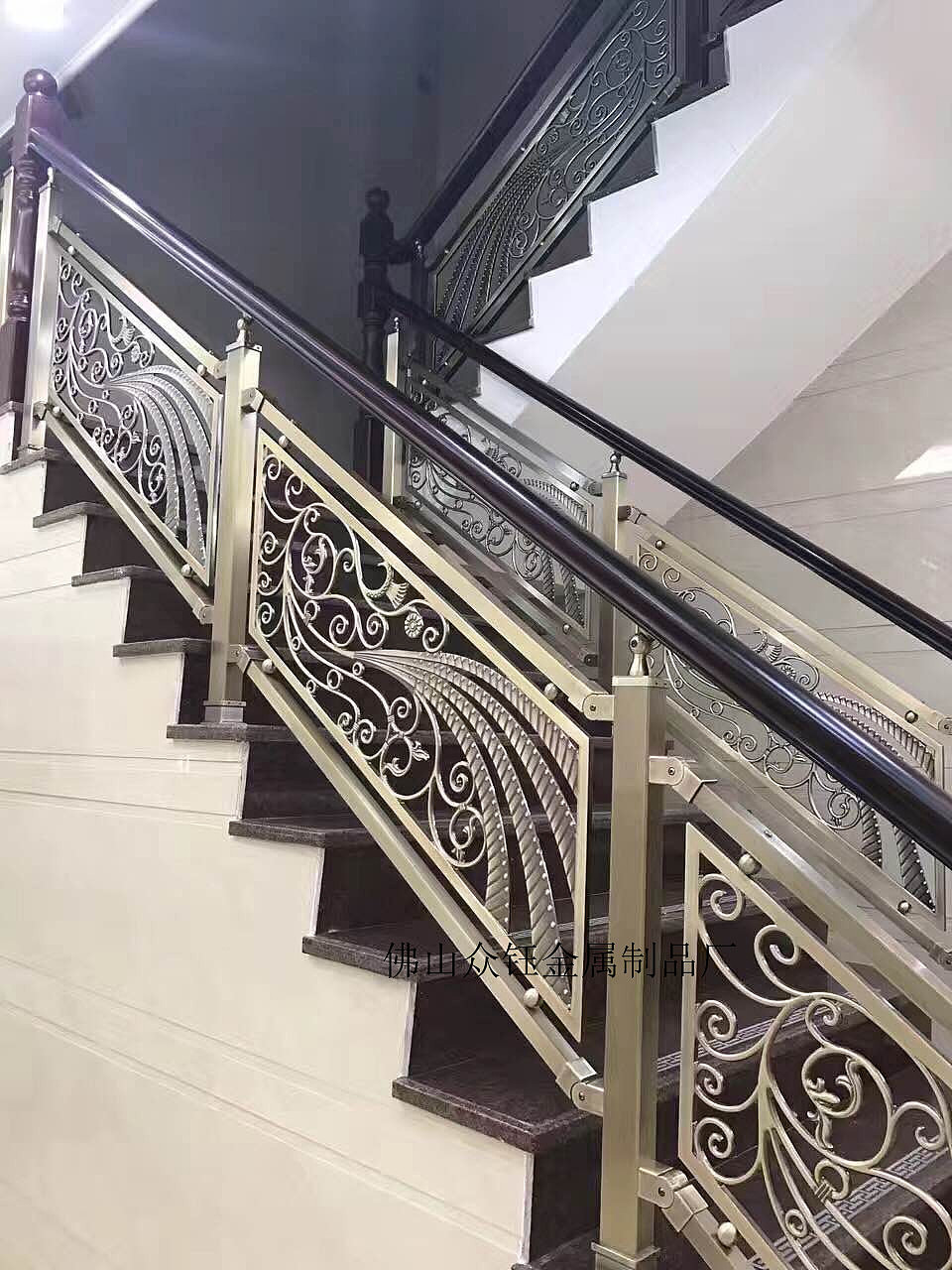 欧式风格铜楼梯扶手