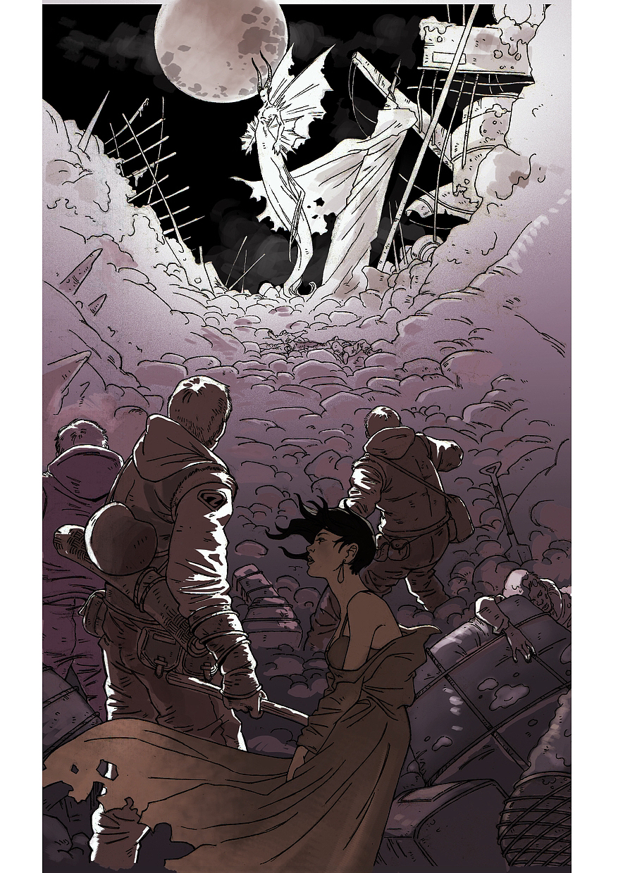 以前做项目时画的插图样稿（图ZMzI5NDA0MDAw） - 概念设定 - 站酷设计师DAVE兴兴原创素材 - 站酷ZCOOL