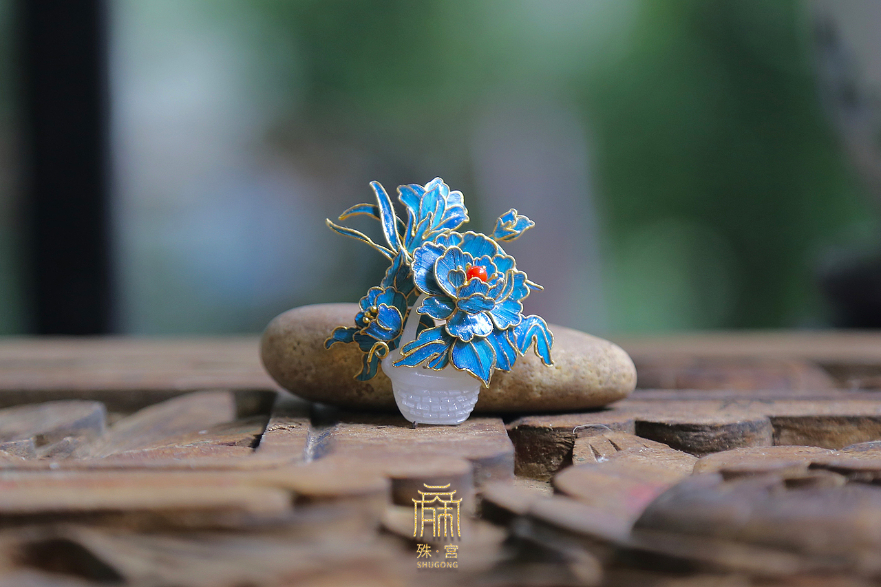 独特的东方气质——点翠（图ZMTc0Njk1MjYw） - 首饰设计 - 站酷设计师zjt2421原创素材 - 站酷ZCOOL