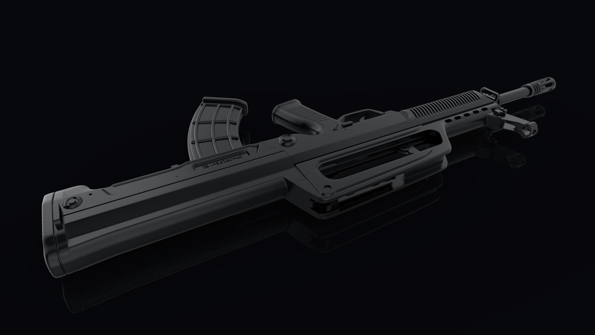 国产95式步枪&KRISS Super V冲锋枪CGI|三维|机械/交通|iMissir - 原创作品 - 站酷 (ZCOOL)