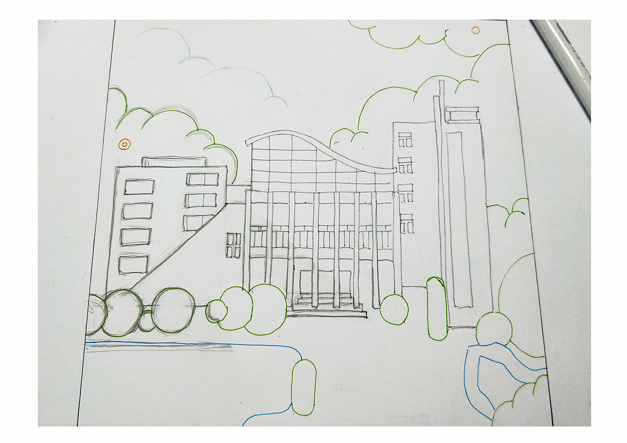 黄淮学院手绘地图设计与制作（图ZMTEzMjkxNDYw） - 艺术插画 - 站酷设计师李瑞琪李瑞琪原创素材 - 站酷ZCOOL