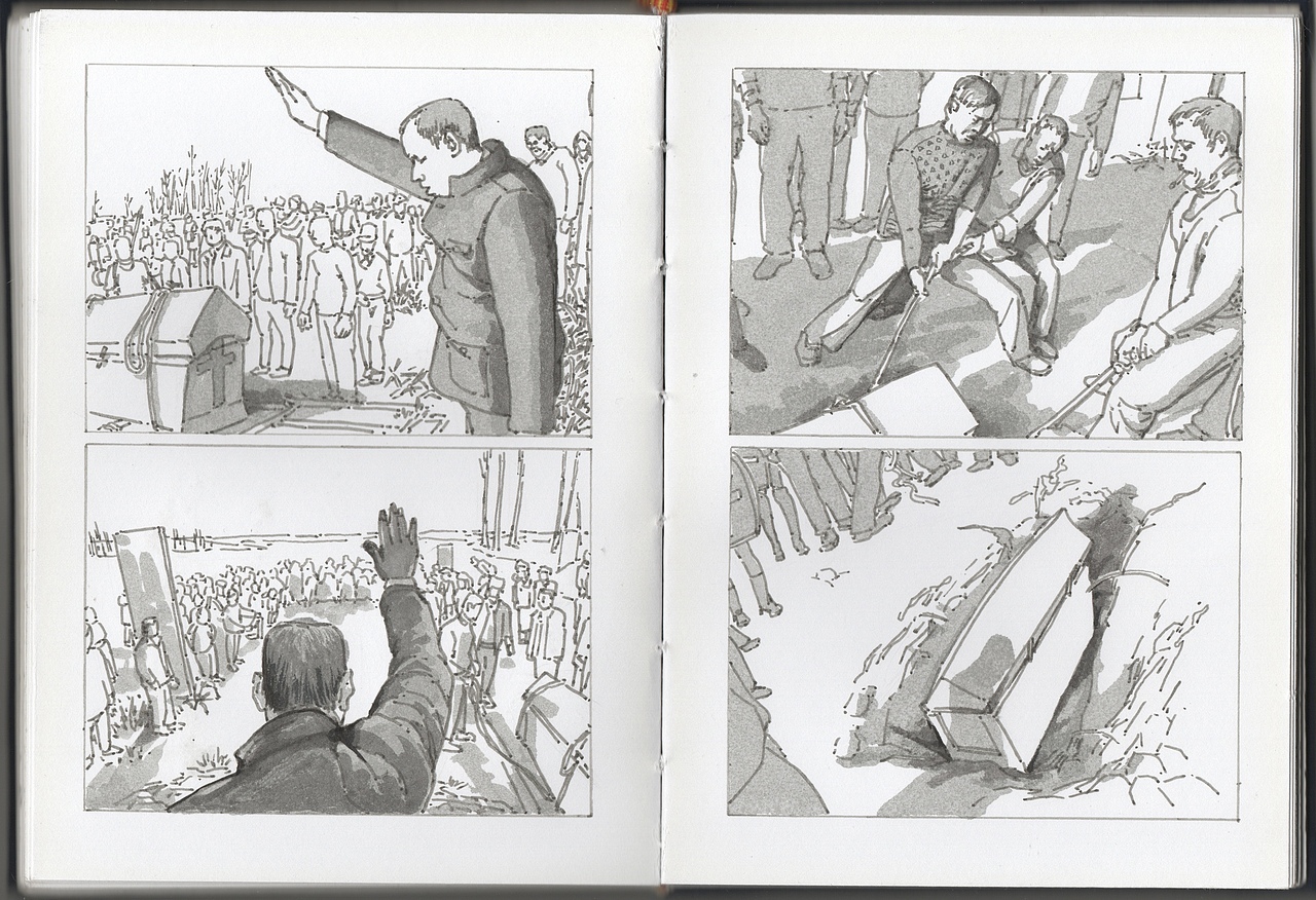 告别奶奶（图ZMzY4MTM3NjQ0） - 绘画 - 站酷设计师周磊DGSP原创素材 - 站酷ZCOOL