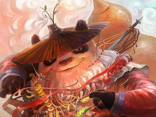 《熊猫门神》