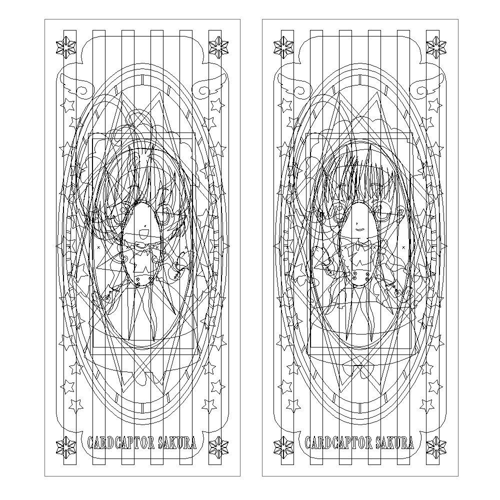 Ai练习魔卡少女樱（图ZMjAxOTgyMzA4） - 艺术插画 - 站酷设计师正确的打开方式原创素材 - 站酷ZCOOL