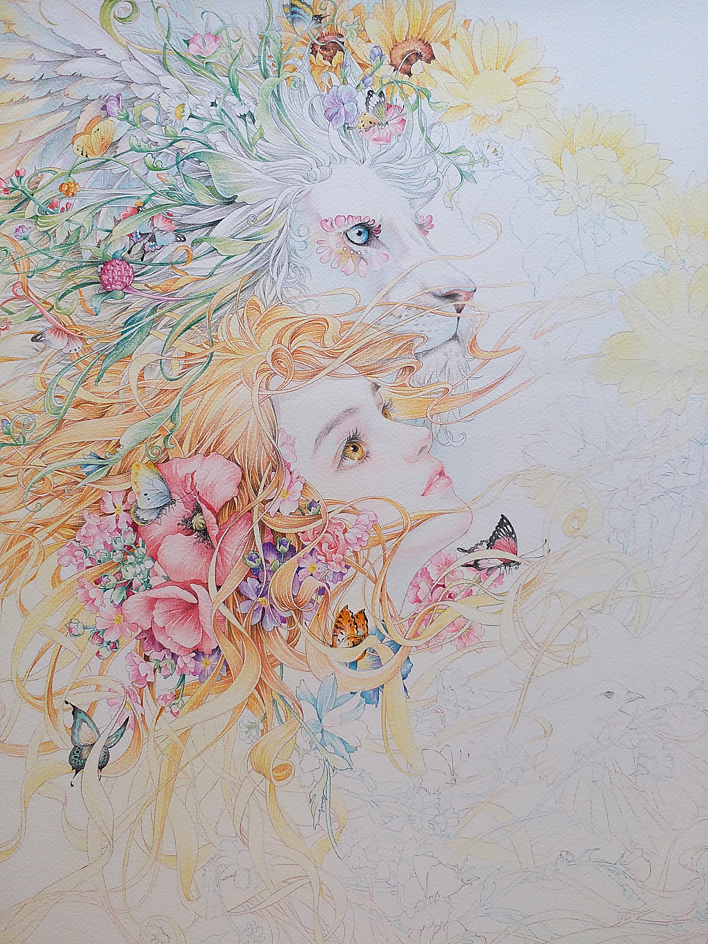 十二星座——狮子座|纯艺术|绘画|kekebaby_原创作品-站酷zcool