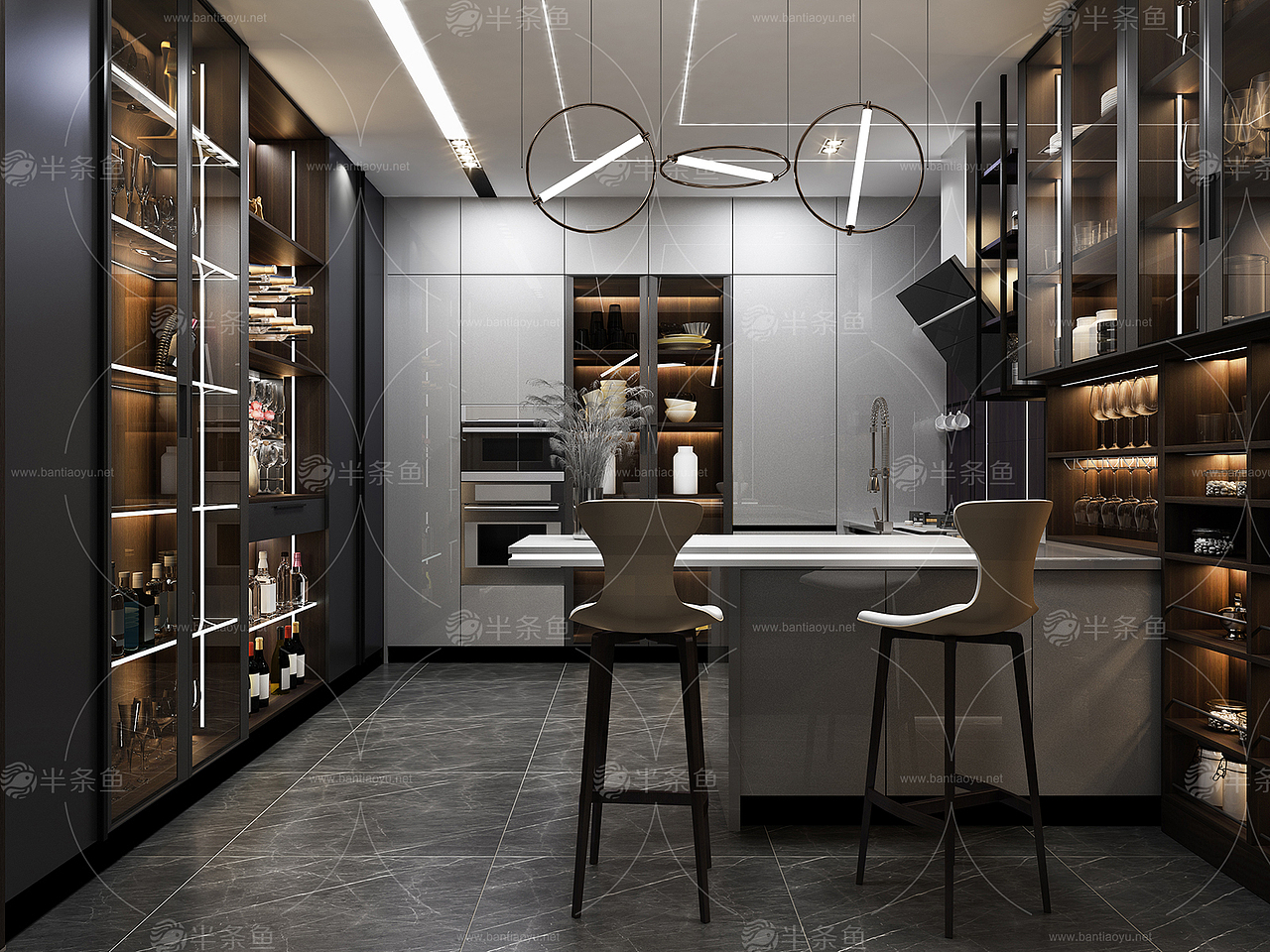 【效果图表现】案例赏析（图ZMjQxNTM0NzQ4） - 家装设计 - 站酷设计师小鱼儿的大眼睛原创素材 - 站酷ZCOOL