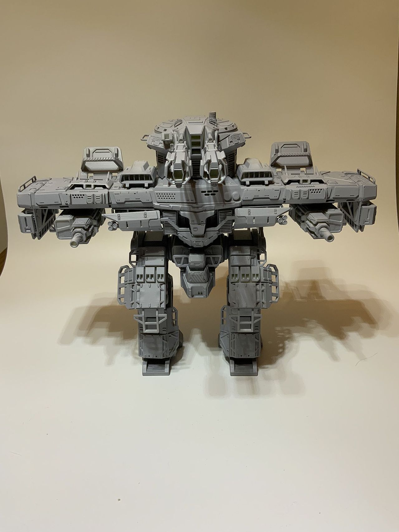 战斗泰坦游戏 堡垒机甲还原 +实体化模型制作