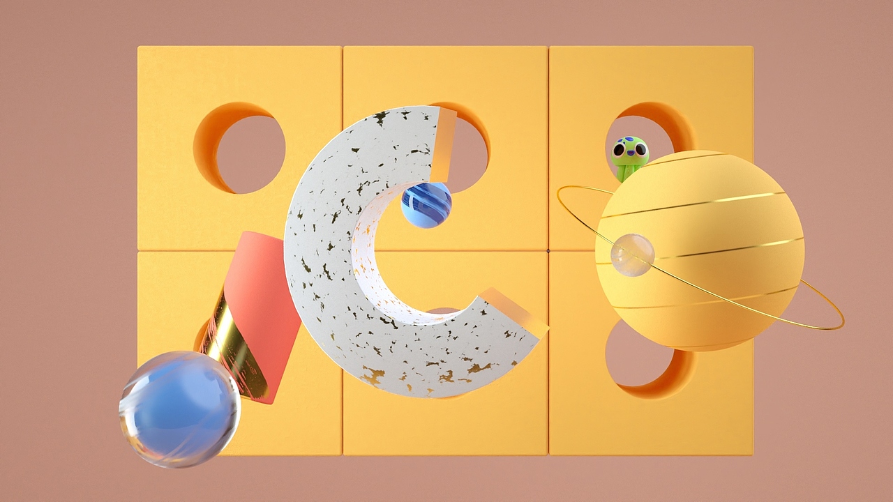 自制C4D卡通绑定动画-Hello My Friend