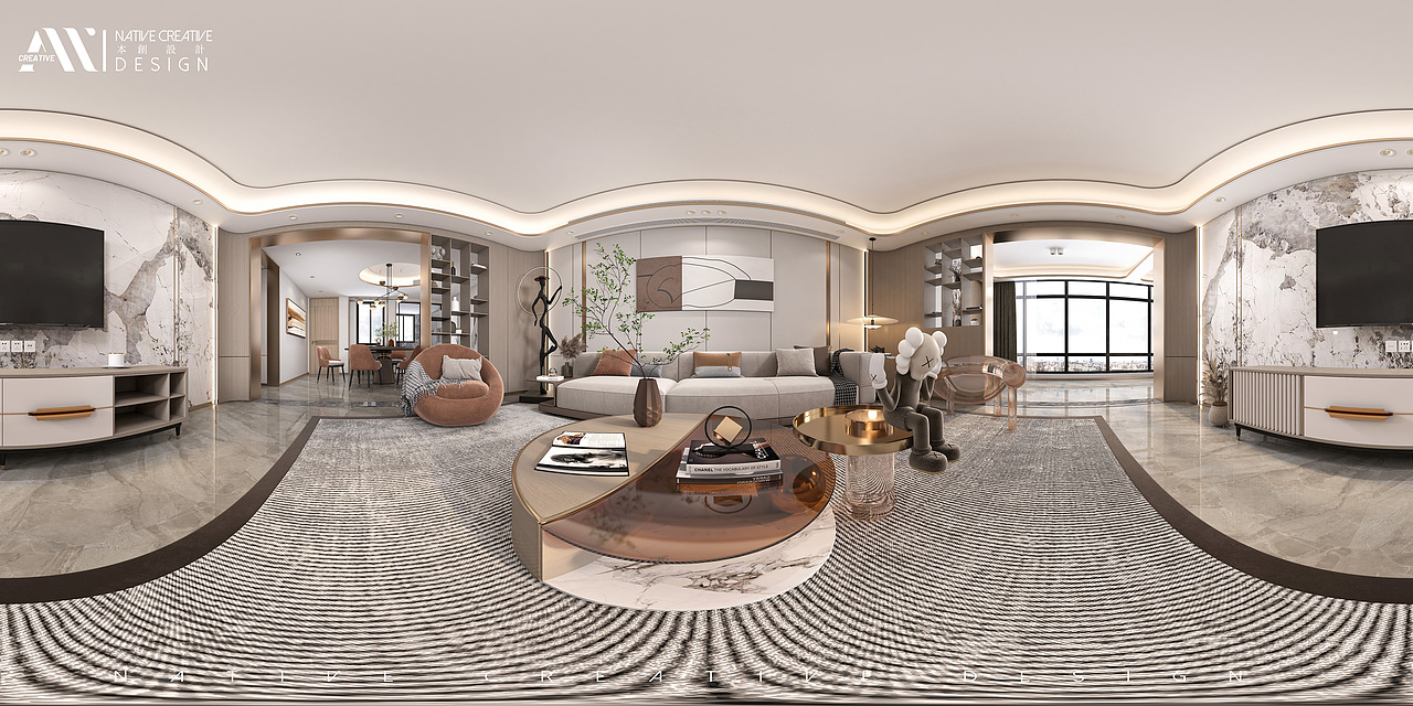 生活仪式感 | 现代风私宅（图ZMjc2OTI5NjYw） - 家装设计 - 站酷设计师DesignM先生原创素材 - 站酷ZCOOL