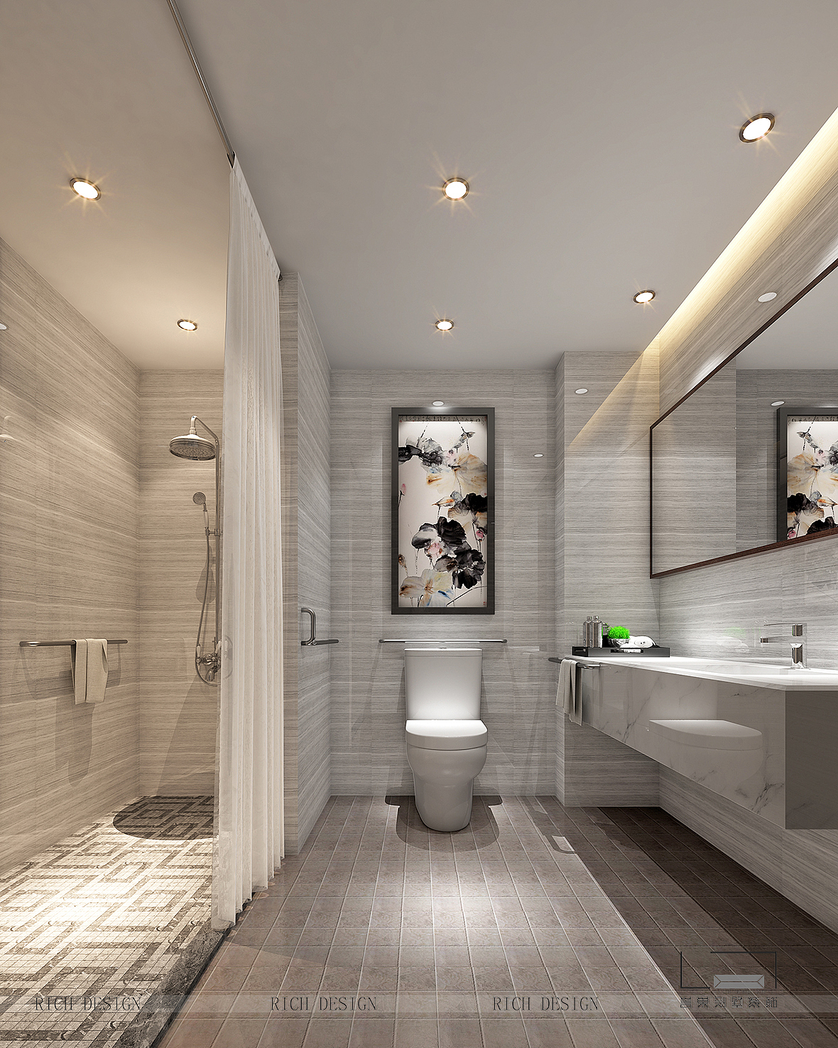 任丘中央公园中式装修装饰，深圳装修公司