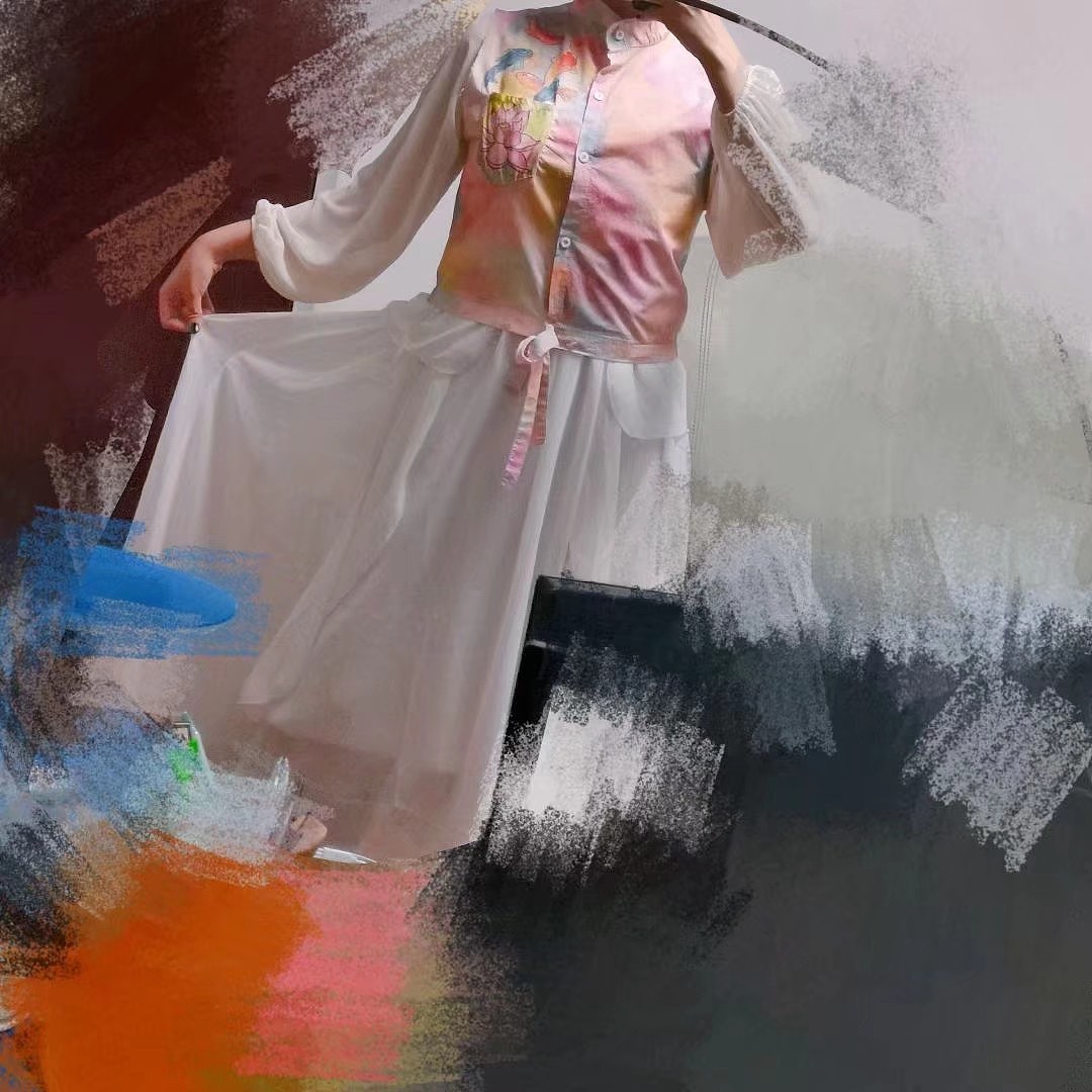 旧衣改造《锦上添花》（图ZMjY1NzQ5Njcy） - 其他服装 - 站酷设计师罗维依原创素材 - 站酷ZCOOL