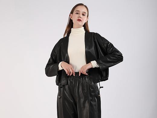 奥林服装皮衣大衣拍摄广告摄影产品拍照女装外模跨境服