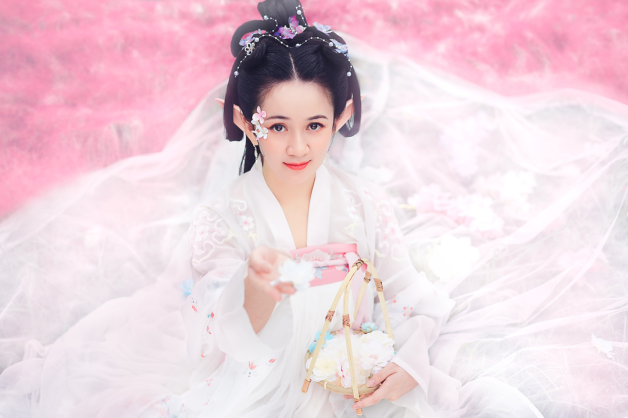 靈花錄（圖ZMTI2ODc3MTQ0） - 人像攝影 - 站酷設(shè)計(jì)師F刀十一原創(chuàng)素材 - 站酷ZCOOL