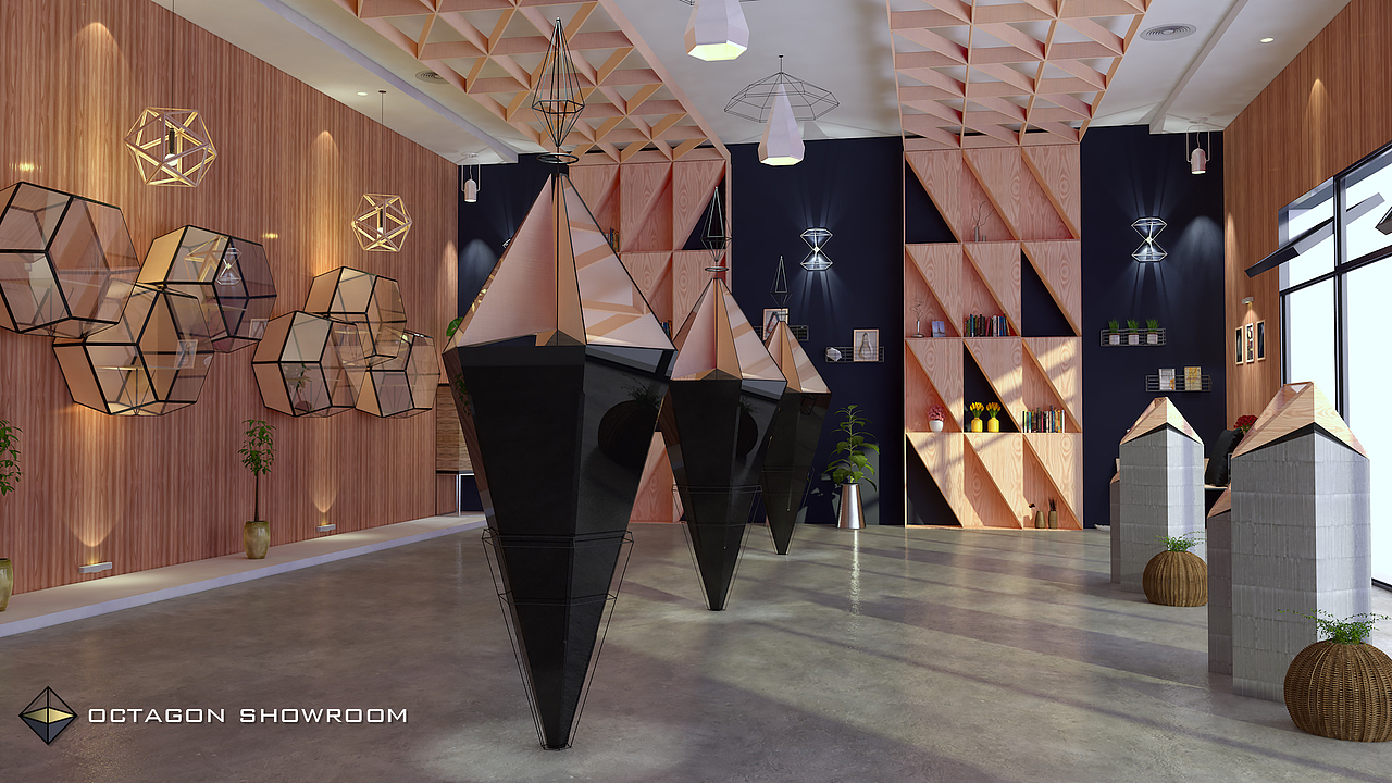 OCTAGON SHOWROOM | 钻石展馆(图ZMzY1Mzg3MTY=) - 家装设计 - 站酷设计师挠头阿吉丨龚允吉原创素材 - 站酷ZCOOL