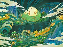 端午節(jié)插畫