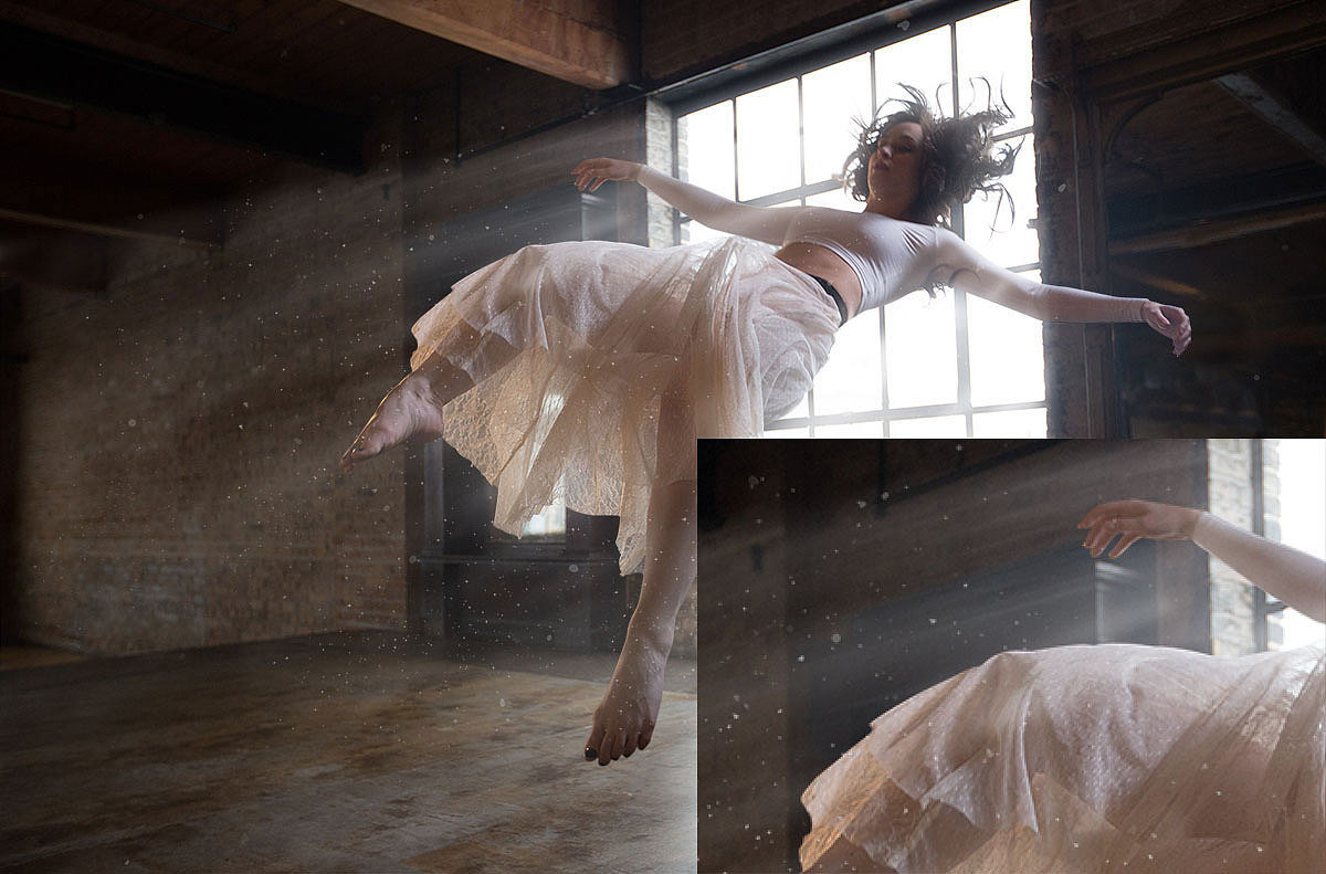 漂浮美女海报设计教程 - 数字合成 - - PS教程 -（图ZMzQwMzg5Njg=） - 海报 - 站酷设计师光影魔方ps原创素材 - 站酷ZCOOL