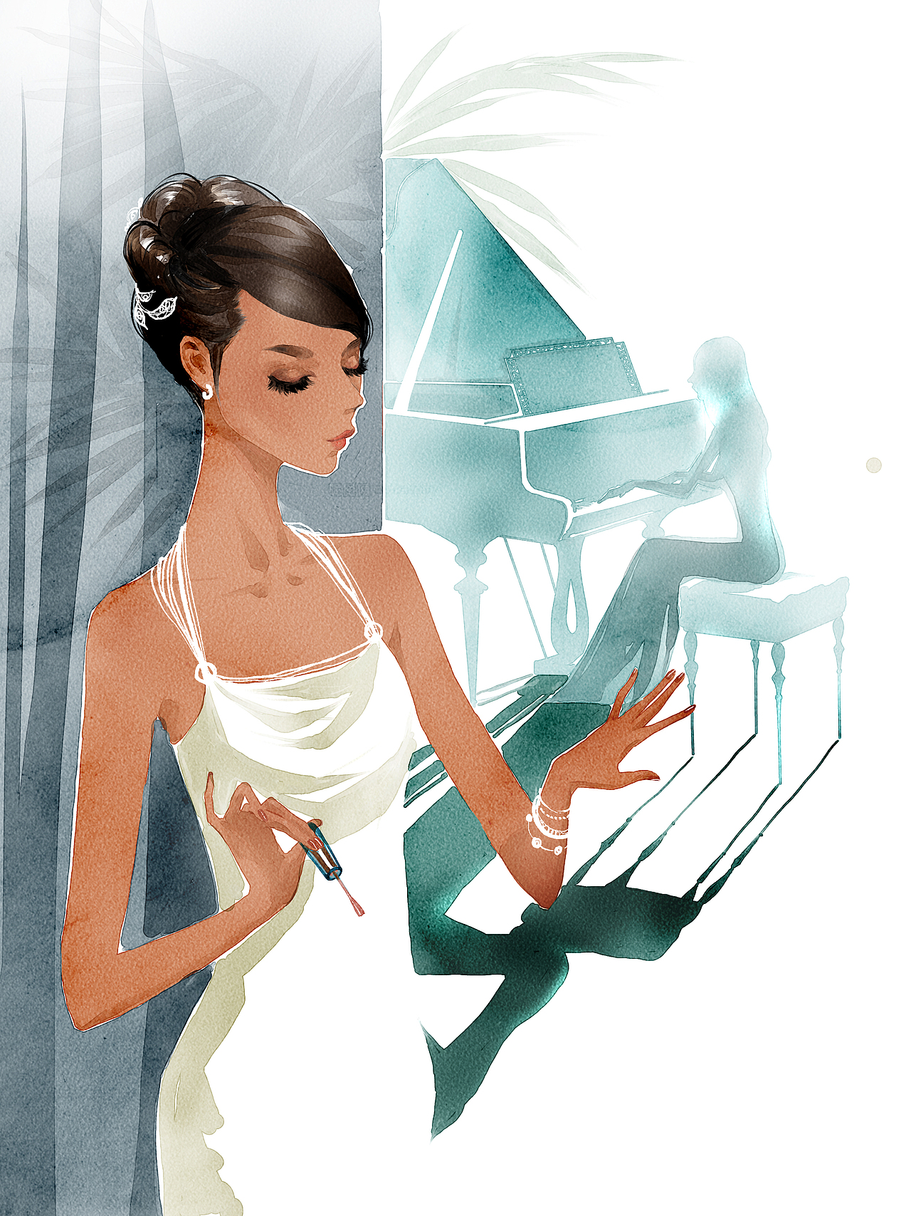 《女友》小说栏目插图