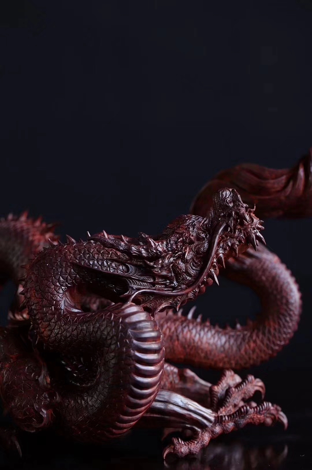 中华龙,小叶紫檀制