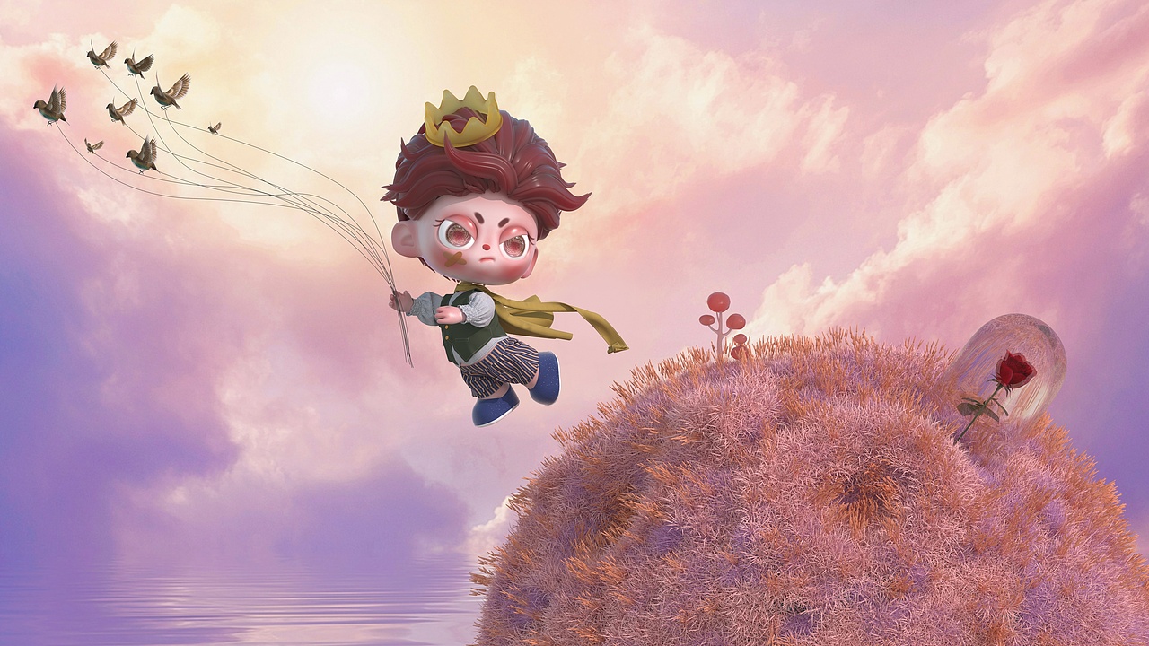 再见。玫瑰花。