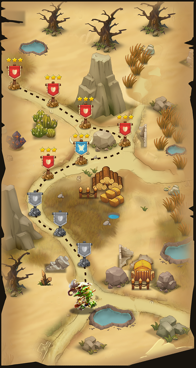 【卡牌游戏地图】设计系列