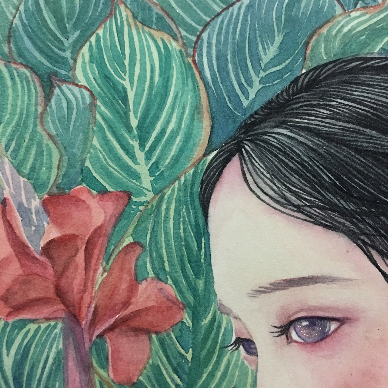 绿色是眼睛的药:leaves: