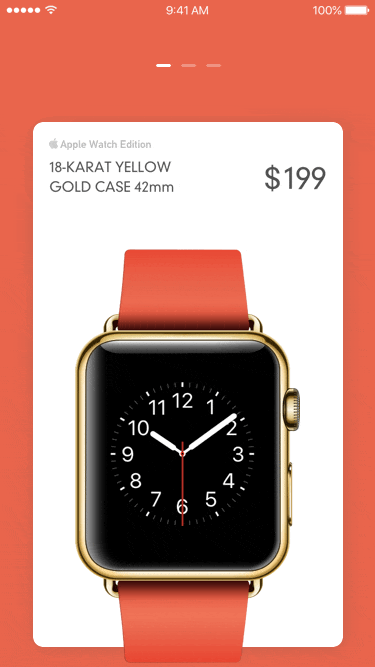 Principle UI动效练习