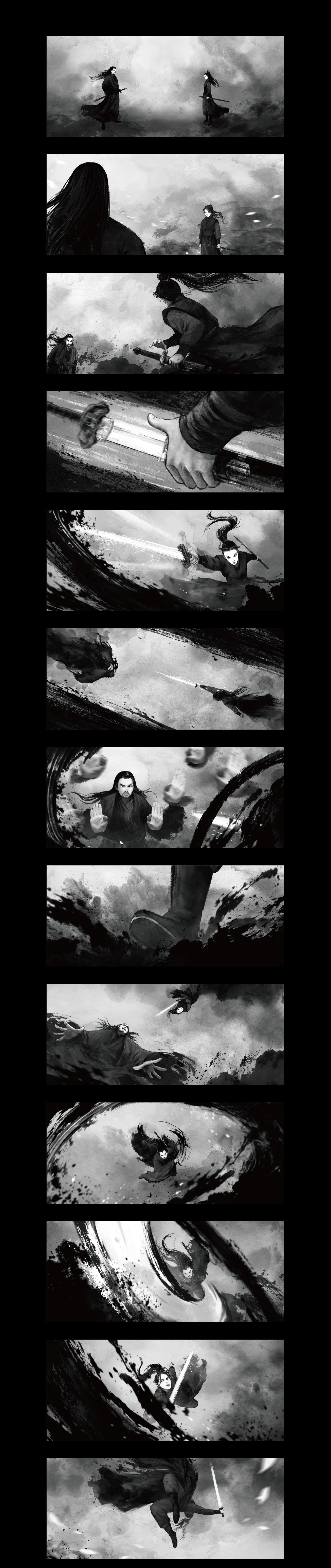 媚者无疆-分镜（图ZMjYxNjIyNjM2） - 设定/分镜 - 站酷设计师spirited原创素材 - 站酷ZCOOL
