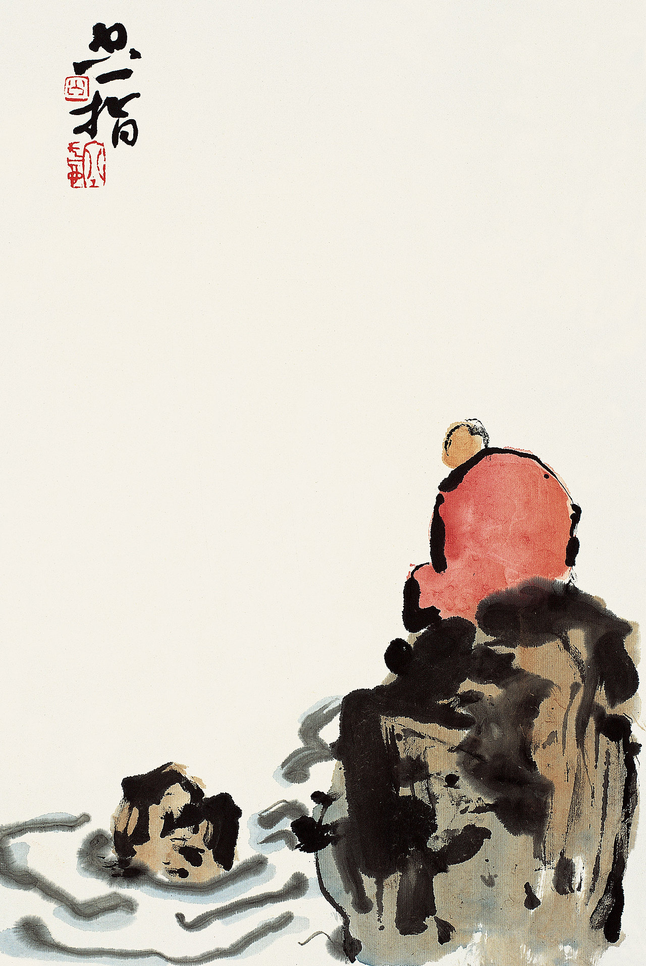 本朴中国【观自在•孙伯翔/空一/袁晓波 三人作品展】（图ZMTIwMTYxMzI=） - 绘画 - 站酷设计师素禾kiki原创素材 - 站酷ZCOOL